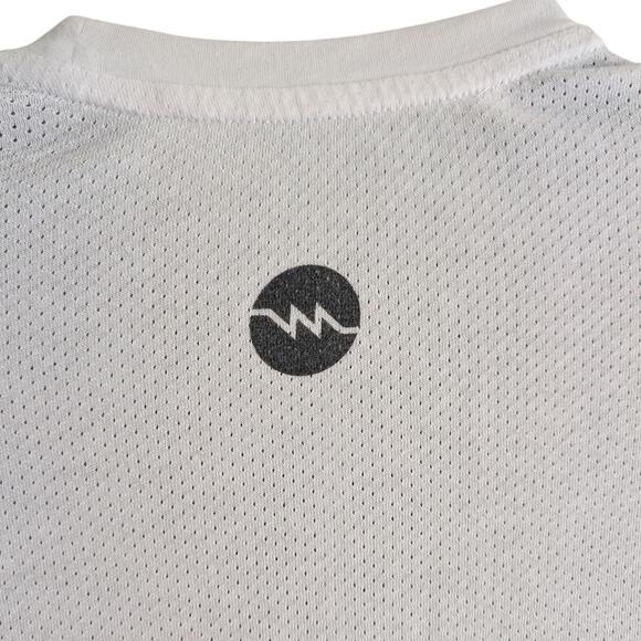 Nike Dri-FIT Tribe Next Chapter Long Sleeve Shirt White Black Yellow Men’s Small - Picture 4 of 7